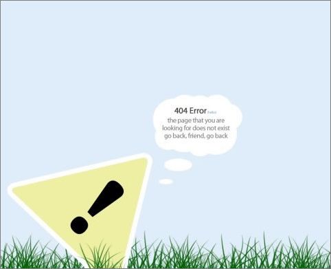 404错误页面的创意设计图8