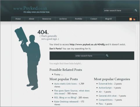404错误页面的创意设计图13