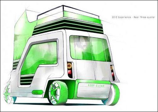 2012伦敦奥运会观光车概念设计