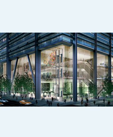 世界贸易中心设计方案3号塔: