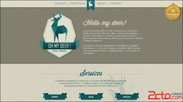damndigital_14-inspiring-examples-of-retro-and-vintage-elements-in-web-design_oh-my-deer!