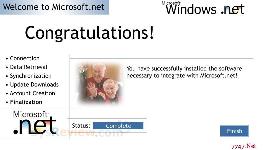 Windows.NET Setup