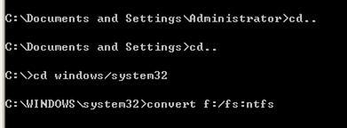 convert命令FAT32转NTFS（不影响硬盘数据） - 站长资源库