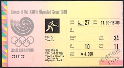 1988年第二十四届奥运会门票