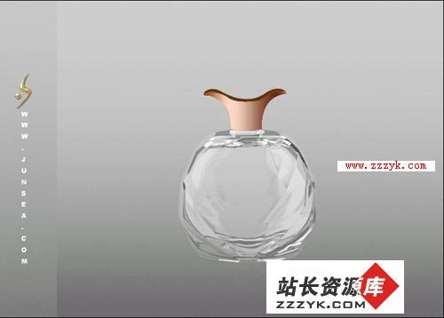 如何利用photoshop制作水晶玻璃瓶/香水瓶