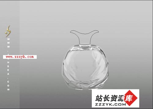 如何利用photoshop制作水晶玻璃瓶/香水瓶