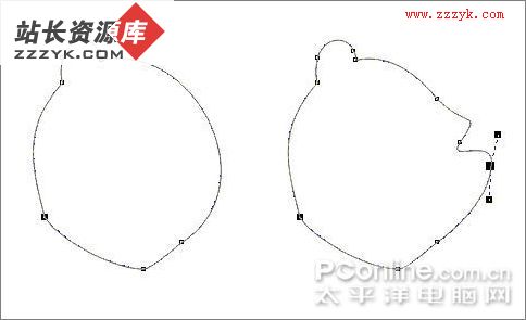 Coreldraw绘制可爱的小熊维尼教程